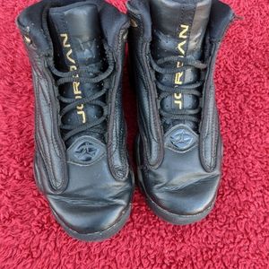 Nike Air Jordan Pro Strong Black and Gold Jordans